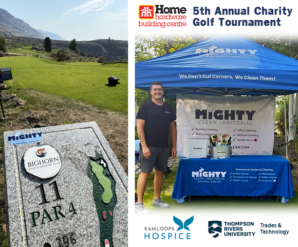 Home Hardware Kamloops Golf Tournament Sponsor - Mighty Clean Janitorial